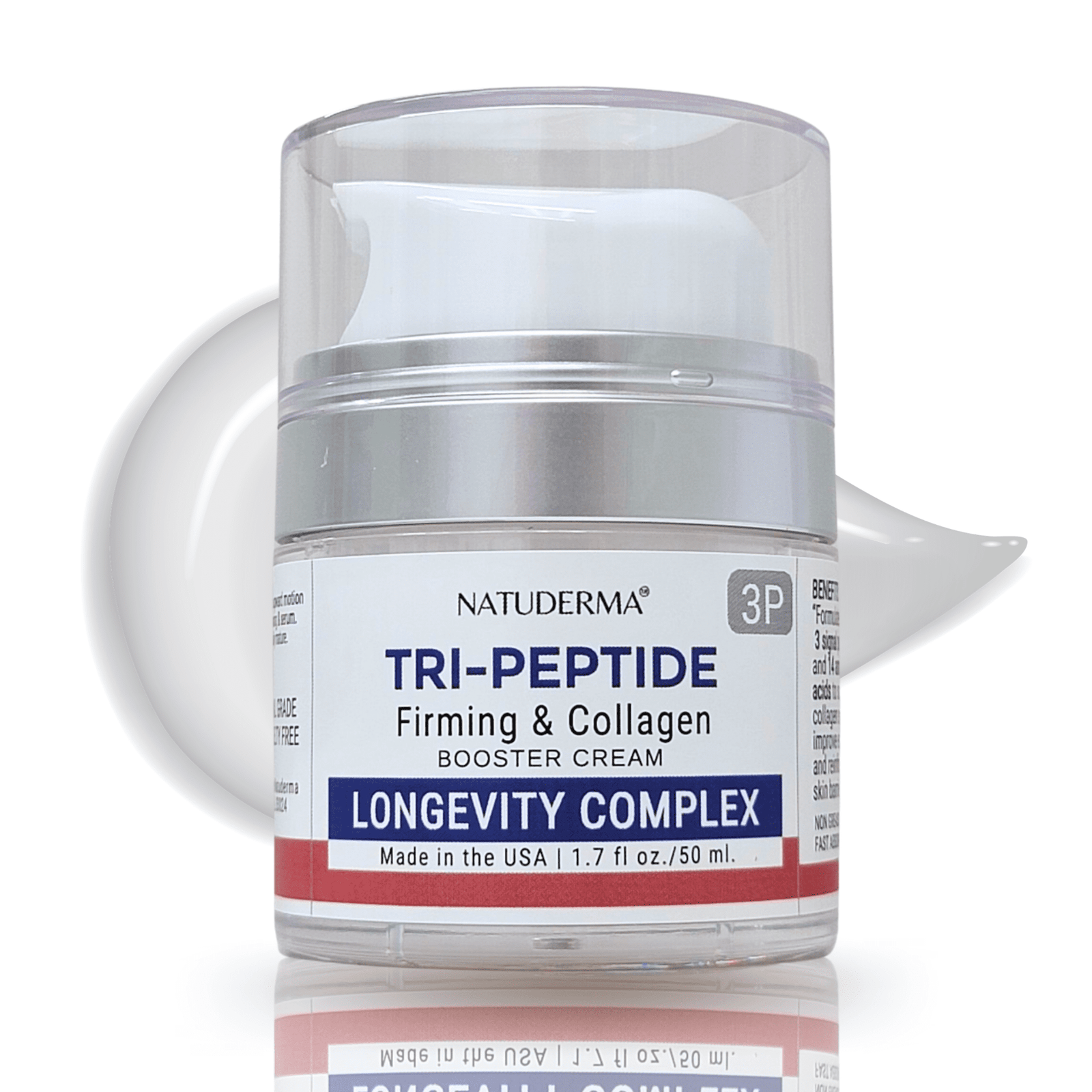 Natuderma Tripeptide Firming Cream Jar with white background
