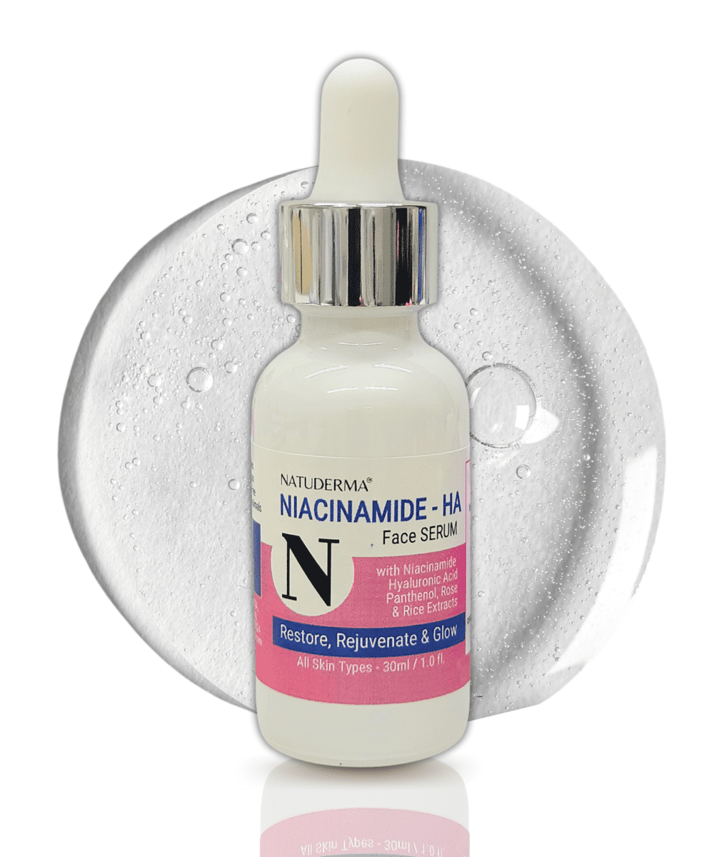 Niacinamide Serum for Sensitive Skin and Redness with Hyaluronic Acid - Natuderma